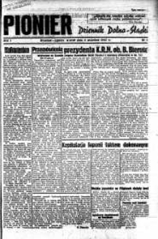 Pionier : dziennik Dolno-Śląski, 1945, nr 8 [4 IX]