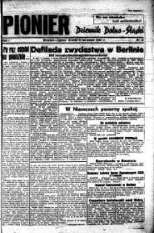 Pionier : dziennik Dolno-Śląski, 1945, nr 14 [11 IX]