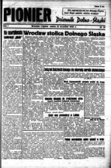 Pionier : dziennik Dolno-Śląski, 1945, nr 18 [15 IX]