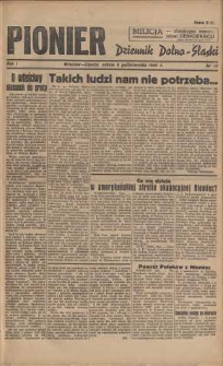 Pionier : dziennik Dolno-Śląski, 1945, nr 36 [6 X]