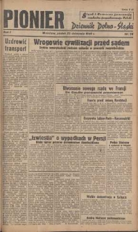 Pionier : dziennik Dolno-Śląski, 1945, nr 76 [23 XI]