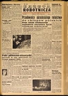 Gazeta Robotnicza : organ KW Polskiej Zjednoczonej Partii Robotniczej, 1949, nr 48 [18.02]