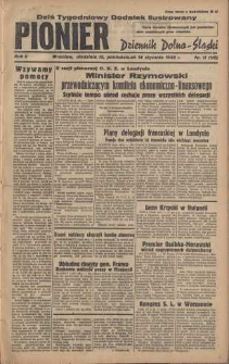 Pionier : dziennik Dolno-Śląski, 1946, nr 11 [13-14 I]
