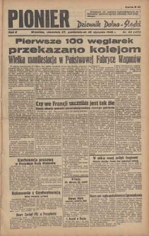 Pionier : dziennik Dolno-Śląski, 1946, nr 23 [27-28 I]