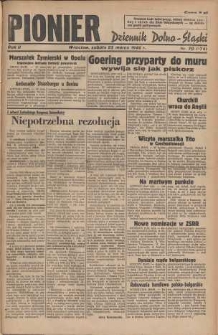 Pionier : dziennik Dolno-Śląski, 1946, nr 70 [23 III]