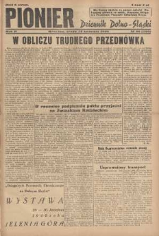 Pionier : dziennik Dolno-Śląski, 1946, nr 96 [24 IV]