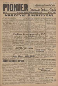 Pionier : dziennik Dolno-Śląski, 1946, nr 124 [27 V]
