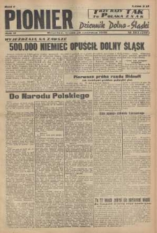 Pionier : dziennik Dolno-Śląski, 1946, nr 153 [26 VI]