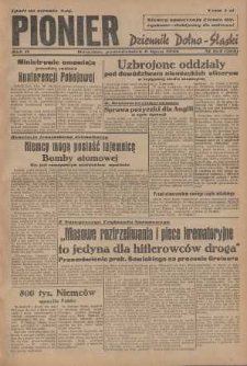 Pionier : dziennik Dolno-Śląski, 1946, nr 165 [8 VII]