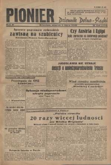 Pionier : dziennik Dolno-Śląski, 1946, nr 166 [9 VII]