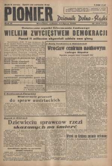 Pionier : dziennik Dolno-Śląski, 1946, nr 170 [13 VII]