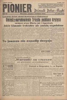 Pionier : dziennik Dolno-Śląski, 1946, nr 189 [2 VIII]
