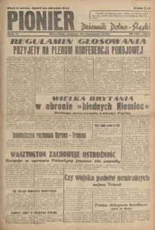 Pionier : dziennik Dolno-Śląski, 1946, nr 197 [10 VIII]