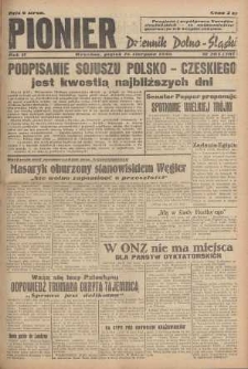 Pionier : dziennik Dolno-Śląski, 1946, nr 203 [16 VIII]