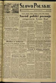 Słowo Polskie, 1950, nr 338