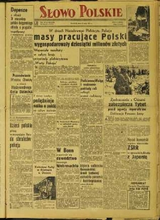 Słowo Polskie, 1951, nr 149