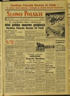 Słowo Polskie, 1951, nr 172