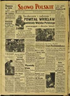 Słowo Polskie, 1951, nr 263