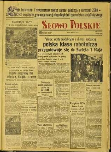 Słowo Polskie, 1952, nr 103