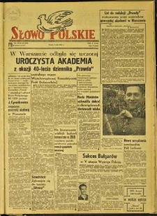 Słowo Polskie, 1952, nr 109