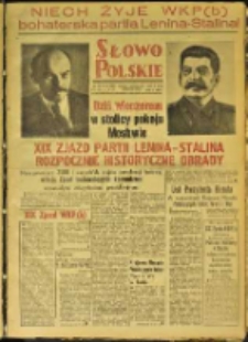 Słowo Polskie, 1952, nr 239