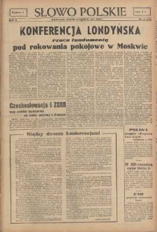Słowo Polskie, 1947, nr 43 (102)